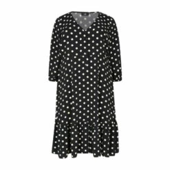 Wallis Curve Mono Spot Button Through Tiered Midi Dress For Female -Cheap Wallis Store unnamed file 5623