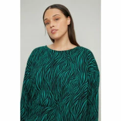 Wallis Curve Zebra Back Detail Jersey Top For Female -Cheap Wallis Store unnamed file 5634