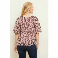 Wallis Petite Blush Floral Angel Sleeve Top For Female 11 Wallis Petite Blush Floral Angel Sleeve Top For Female -Cheap Wallis Store unnamed file 5647
