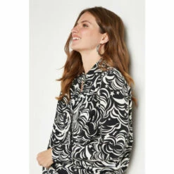 Wallis Galaxy Print Button Down Shirt For Female -Cheap Wallis Store unnamed file 5661