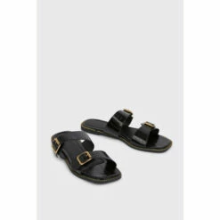 Wallis Faye Double Buckle Flat Sandals For Female -Cheap Wallis Store unnamed file 5672