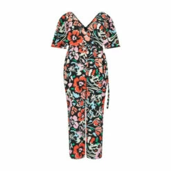 Wallis Curve Floral Flutter Sleeve Jumpsuit For Female -Cheap Wallis Store unnamed file 5699