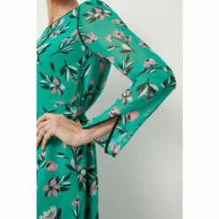 Wallis Green Floral Print Midi Dress For Female -Cheap Wallis Store unnamed file 572