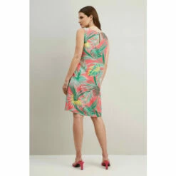 Wallis Coral Palm Shift Dress For Female -Cheap Wallis Store unnamed file 5734