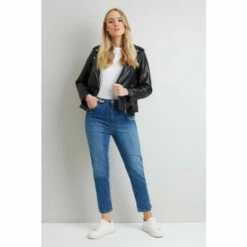 Wallis Tall Demi Cropped Straight Jeans For Female -Cheap Wallis Store unnamed file 5752