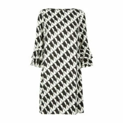 Wallis Mono Geometric Shift Dress For Female -Cheap Wallis Store unnamed file 5763