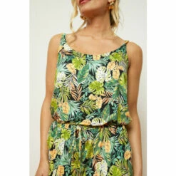 Wallis Palm Print Jersey Jumpsuit For Female -Cheap Wallis Store unnamed file 5787