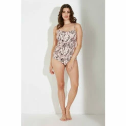 Wallis Palm Print Bandeau Swimsuit For Female -Cheap Wallis Store unnamed file 5794