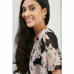 Wallis Petite Floral Chiffon Angel Sleeve Wrap Dress For Female 11 Wallis Petite Floral Chiffon Angel Sleeve Wrap Dress For Female -Cheap Wallis Store unnamed file 5812