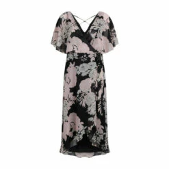 Wallis Petite Floral Chiffon Angel Sleeve Wrap Dress For Female 12 Wallis Petite Floral Chiffon Angel Sleeve Wrap Dress For Female -Cheap Wallis Store unnamed file 5813
