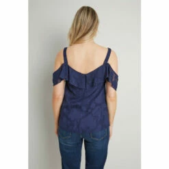 Wallis Tall Jacquard Cold Shoulder Top For Female -Cheap Wallis Store unnamed file 5817