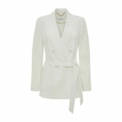 Wallis Petite Belted Double Breasted Suit Blazer For Female -Cheap Wallis Store unnamed file 5826