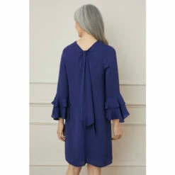 Wallis Embellished Ruffle Sleeve Shift Dress For Female -Cheap Wallis Store unnamed file 587