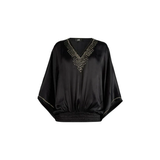 Wallis Satin Embellished Batwing Top For Female 7 Wallis Satin Embellished Batwing Top For Female - Image 5