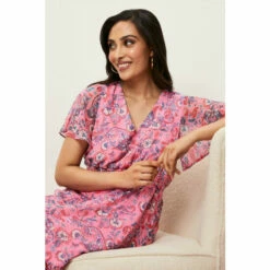 Wallis Petite Paisley Shirred Waist Dress For Female -Cheap Wallis Store unnamed file 5940