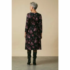 Wallis Petite Pink Floral Jersey Midi Dress For Female -Cheap Wallis Store unnamed file 5944