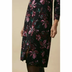 Wallis Petite Pink Floral Jersey Midi Dress For Female -Cheap Wallis Store unnamed file 5947