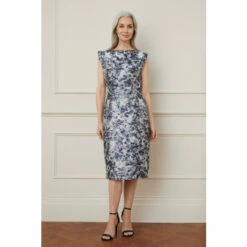 Wallis Jacquard Cap Sleeve Pencil Dress For Female -Cheap Wallis Store unnamed file 602