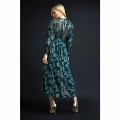 Wallis Metallic Floral Belted Midi Dress For Female 12 Wallis Metallic Floral Belted Midi Dress For Female -Cheap Wallis Store unnamed file 6021