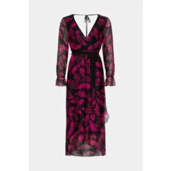 Wallis Silk Mix Feather Midi Dress For Female 14 Wallis Silk Mix Feather Midi Dress For Female -Cheap Wallis Store unnamed file 6058