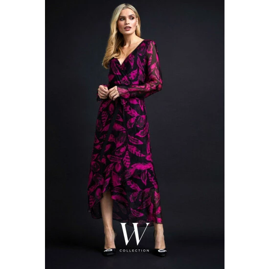 Wallis Silk Mix Feather Midi Dress For Female 9 Wallis Silk Mix Feather Midi Dress For Female - Image 7