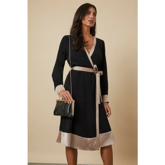 Wallis Black Faux Leather Clutch For Female 7 Wallis Black Faux Leather Clutch For Female - Image 5