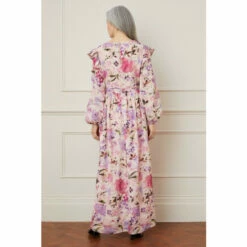 Wallis Floral Print Ruffle Twist Maxi Dress For Female -Cheap Wallis Store unnamed file 611