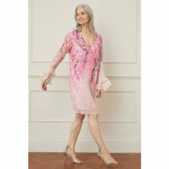 Wallis Floral Print Glitter Shift Dress For Female -Cheap Wallis Store unnamed file 620