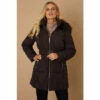 Wallis Petite Longline Fitted Padded Coat For Female -Cheap Wallis Store unnamed file 654