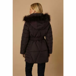 Wallis Petite Longline Fitted Padded Coat For Female -Cheap Wallis Store unnamed file 656