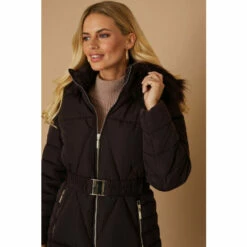 Wallis Petite Longline Fitted Padded Coat For Female -Cheap Wallis Store unnamed file 657