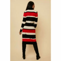 Wallis Petite Red Stripe Polo Neck Knitted Dress For Female -Cheap Wallis Store unnamed file 66