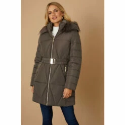Wallis Petite Longline Fitted Padded Coat For Female -Cheap Wallis Store unnamed file 661