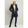 Wallis Midi Belted Padded Coat For Female