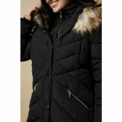 Wallis Curve Double Layer Midi Padded Coat For Female -Cheap Wallis Store unnamed file 674
