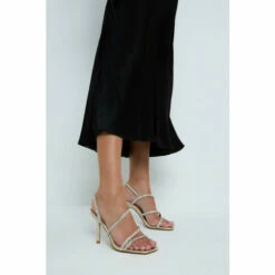 Cheap Wallis Store 9 Wallis Galactic Diamante Heeled Sandals For Female