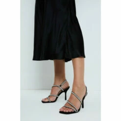 Wallis Galactic Diamante Heeled Sandals For Female -Cheap Wallis Store unnamed file 691