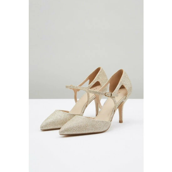 Wallis Emily Pointed Buckle Detail Court Shoes For Female 6 Wallis Emily Pointed Buckle Detail Court Shoes For Female - Image 4