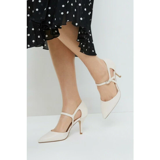 Wallis Emily Pointed Buckle Detail Court Shoes For Female 13 Wallis Emily Pointed Buckle Detail Court Shoes For Female - Image 11