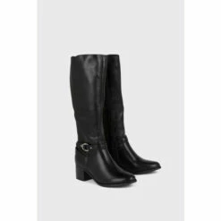 Wallis Harmony Ankle Strap Detail Knee High Boots For Female -Cheap Wallis Store unnamed file 740