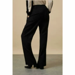 Wallis Petite Black Smart Wide Leg Trousers For Female -Cheap Wallis Store unnamed file 756