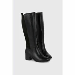 Wallis Haven Classic Block Heeled Knee High Boots For Female -Cheap Wallis Store unnamed file 768