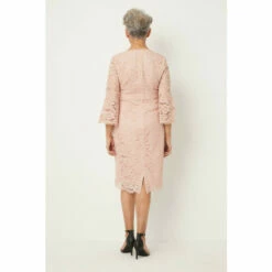 Wallis Petite Lace Flare Sleeve Midi Dress For Female -Cheap Wallis Store unnamed file 78