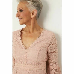 Wallis Petite Lace Flare Sleeve Midi Dress For Female -Cheap Wallis Store unnamed file 79