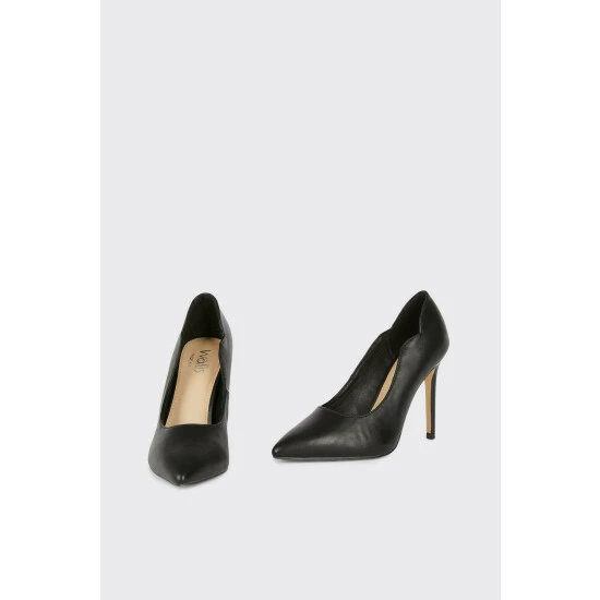 Wallis Wide Fit Ella Pointed Court Shoes For Female 5 Wallis Wide Fit Ella Pointed Court Shoes For Female - Image 3