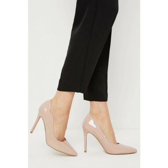 Wallis Wide Fit Ella Pointed Court Shoes For Female 8 Wallis Wide Fit Ella Pointed Court Shoes For Female - Image 6