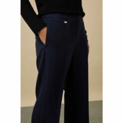 Wallis Petite Navy Smart Bootcut Leg Trousers For Female -Cheap Wallis Store unnamed file 858