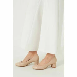 Wallis Lucia Toe Cap Block Heel Court Shoes For Female