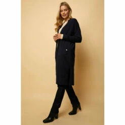 Wallis Longline Split Side Cardigan For Female -Cheap Wallis Store unnamed file 906