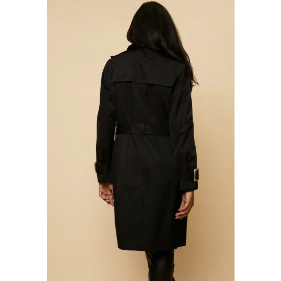 Wallis Petite Double Breasted Trench Coat For Female 5 Wallis Petite Double Breasted Trench Coat For Female - Image 3